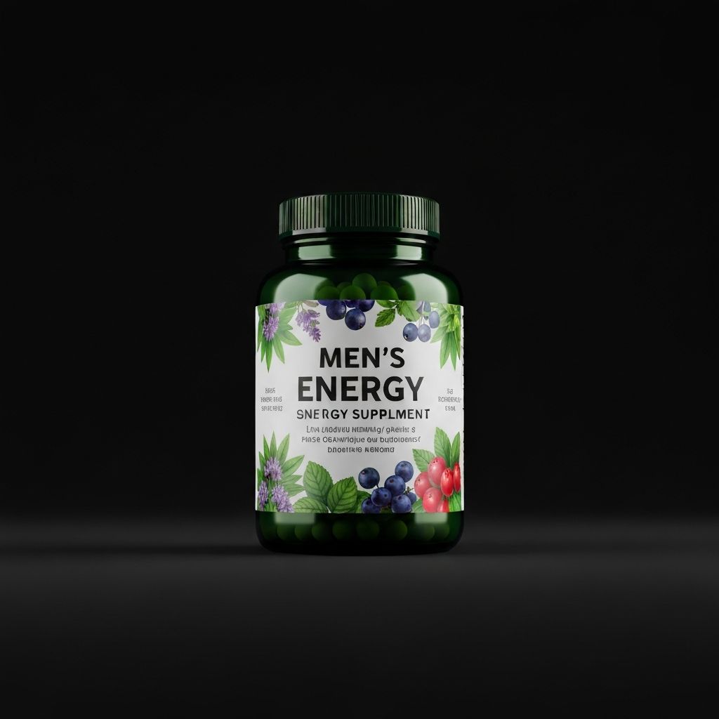 Men's energy boost supplement